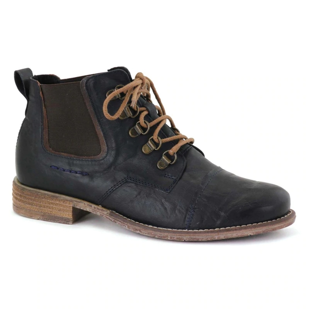 Josef Seibel Sienna 09 Ocean leather bootie